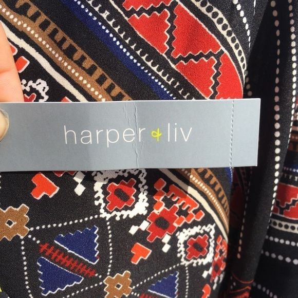 NWT Harper & Liv Marrakech Fringe Kimono. - Picture 8 of 12